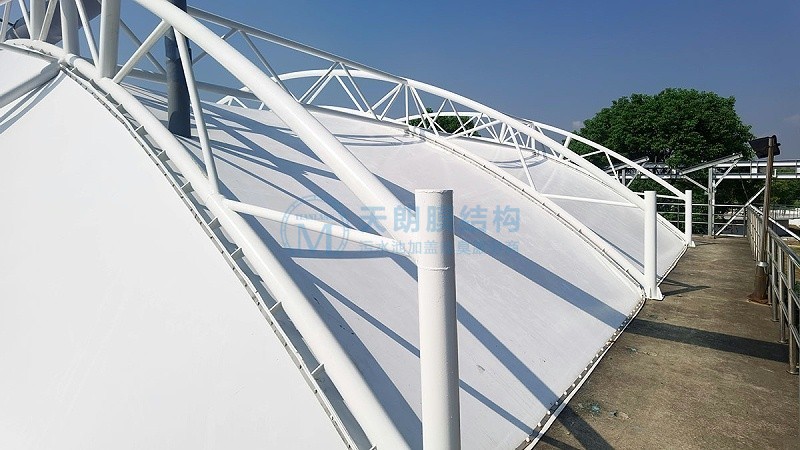 20210110無錫錢惠污水處理廠污水池封閉