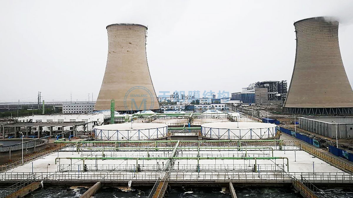 東營華泰化工集團污水池加蓋除臭工程