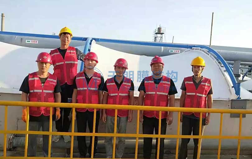 河南天朗為您解析冬季膜結(jié)構(gòu)工程施工安全的重要性