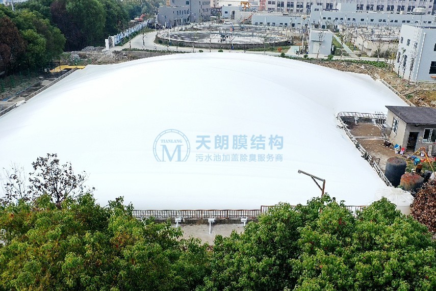 嘉善大成污水處理廠調節池應急加蓋項目